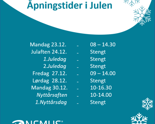 Åpningstider julen 24 lørenskog pt