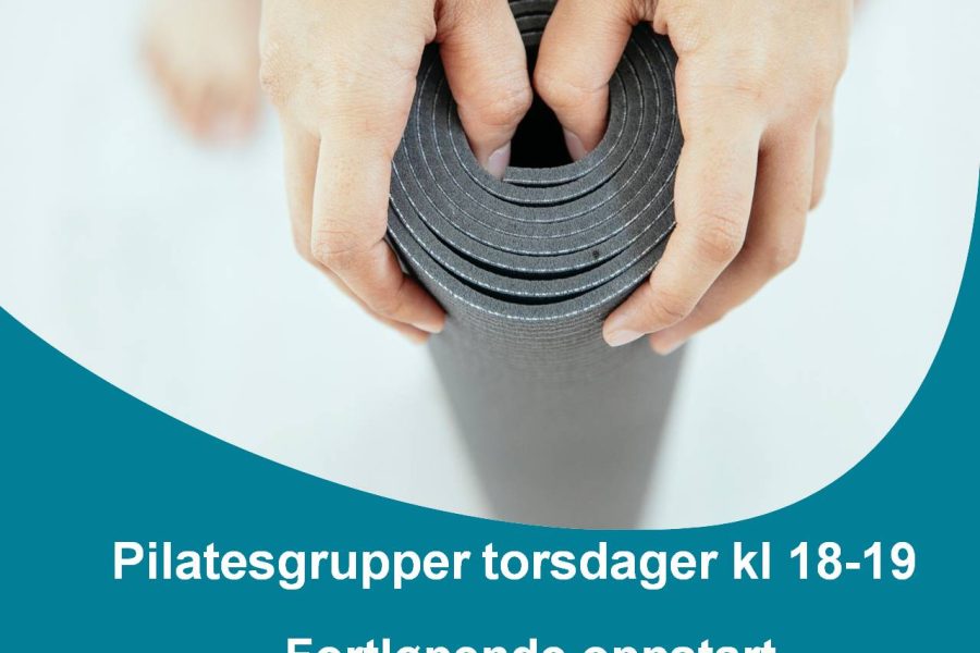 Pilatesgrupper torsdager 2024