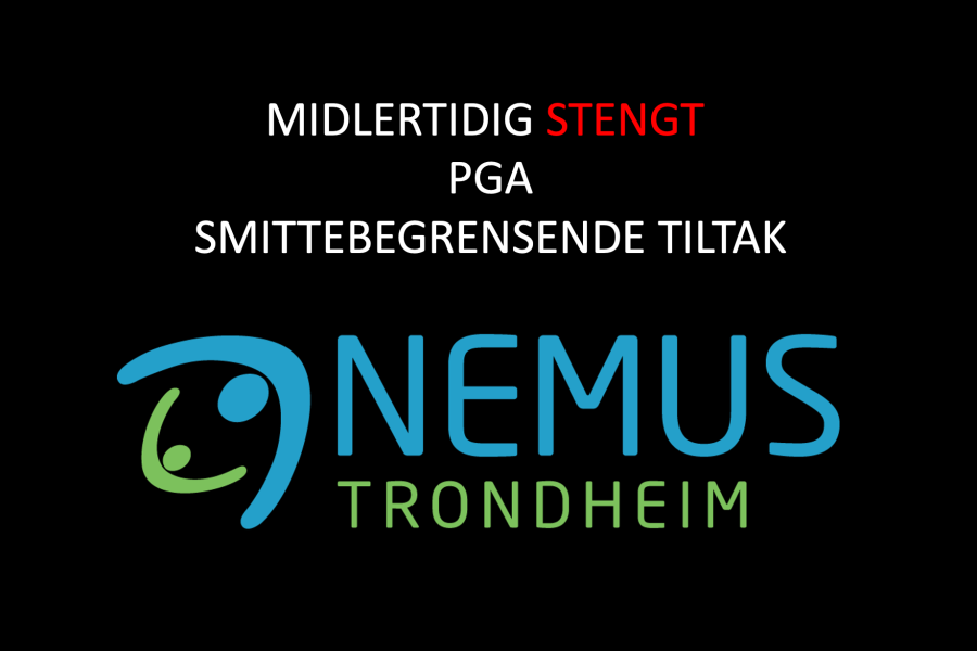 Midlertidig stengt pga smittebegrensende tiltak, NEMUS Trondiem